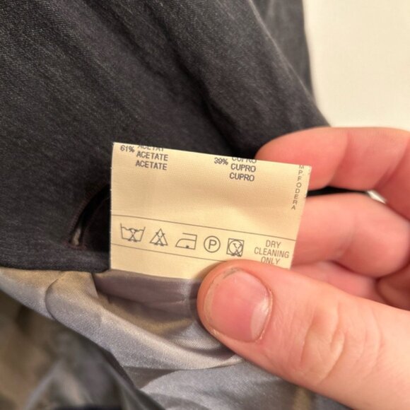 Canali Men's Charcoal Jacket - Picture 4 of 11